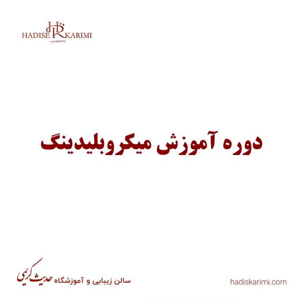 دوره آموزش میکروبلیدینگ