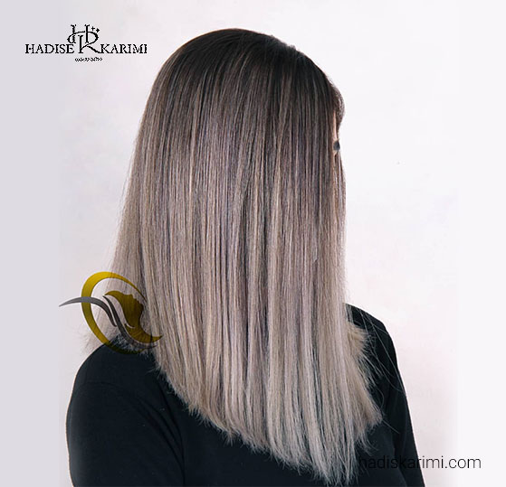 رنگ و لایت مو زنجان